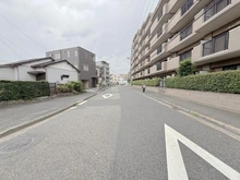 【神奈川県/横浜市鶴見区駒岡】綱島東パークホームズ参番館 前面道路