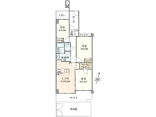 【神奈川県/横浜市港北区樽町】ルイシャトレ大倉山 間取り図