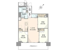 【神奈川県/横浜市港北区新横浜】レ・ジェイド新横浜 間取り図