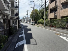 【神奈川県/横浜市港北区箕輪町】ニックハイム日吉 前面道路