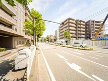 【神奈川県/横浜市港北区大豆戸町】パルミナード大倉山 前面道路