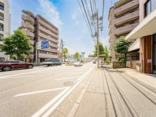 【神奈川県/横浜市港北区大豆戸町】パルミナード大倉山 前面道路