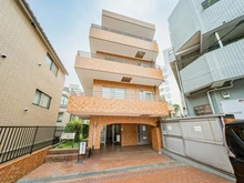 【東京都/目黒区中根】パークハイツ都立大 外観：写真中央建物
