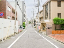 【東京都/目黒区中根】パークハイツ都立大 前面道路
