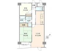 【神奈川県/横浜市港北区篠原台町】サージュ白楽 間取り図