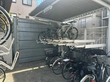 【神奈川県/横浜市港北区新吉田東】サンクレア綱島 駐輪場