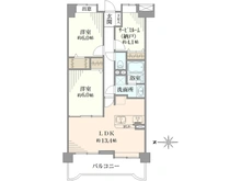 【神奈川県/横浜市港北区新羽町】エンゼルハイム大倉山第3 間取り図