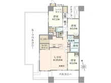 【神奈川県/横浜市港北区箕輪町】プラウドシティ日吉 レジデンスIII 間取り図