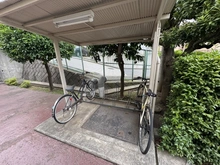 【神奈川県/横浜市鶴見区上の宮】バームハイツ菊名五番館壱 駐輪場