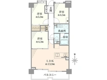 【神奈川県/川崎市幸区南加瀬】ライフプラザ南日吉 間取り図