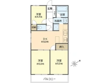 【神奈川県/横浜市港南区野庭町】コスモステーション上永谷 間取り図