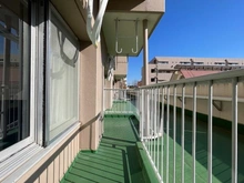 【神奈川県/横浜市金沢区並木】金沢シーサイドタウンさざなみ団地　第1住宅 1号棟 バルコニー