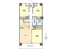 【神奈川県/横浜市磯子区栗木】サングレイス洋光台 間取り図