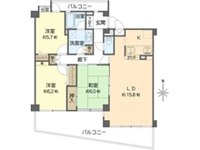 【神奈川県/三浦郡葉山町長柄】ナイスステージ葉山 間取り図