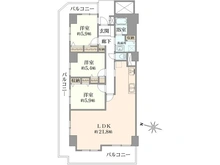 【神奈川県/横須賀市武】ネアポリス湘南 間取り図