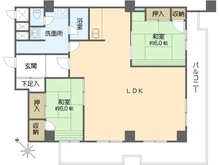 【神奈川県/逗子市小坪】逗子マリーナ 4号棟 間取り図