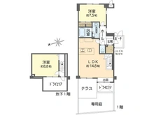 【神奈川県/逗子市新宿】ディアコート逗子海岸 間取り図