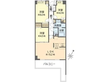 【神奈川県/横浜市港南区最戸】藤和シティコープ上大岡 間取り図