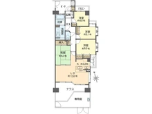 【神奈川県/横浜市金沢区富岡東】ランドコム横濱富岡 間取り図