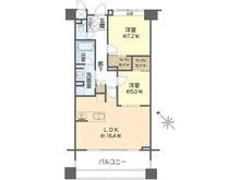 【神奈川県/横須賀市秋谷】ファミール南葉山西海岸通り 間取り図