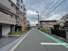 【神奈川県/横浜市金沢区六浦】クオス金沢八景レジデンシャルステージ 前面道路