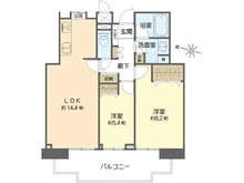 【神奈川県/横須賀市安針台】コモンヒルズ安針台 山の手五番館 間取り図