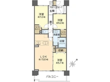 【神奈川県/横須賀市安浦町】リーデンス・コート 間取り図