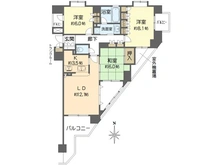 【神奈川県/横須賀市船越町】クリオ湘南田浦町 参番館 間取り図