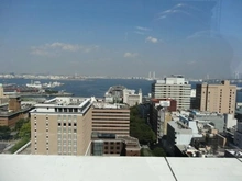 【神奈川県/横浜市中区日本大通】シティタワー横濱 眺望：屋上から（大桟橋方面）