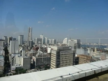 【神奈川県/横浜市中区日本大通】シティタワー横濱 眺望：屋上から（みなとみらい方面）