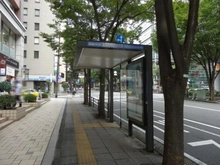 【神奈川県/横浜市中区日本大通】シティタワー横濱  薩摩町中区役所前バス停（現地より約10m）