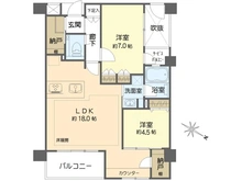 【神奈川県/逗子市新宿】アージョ逗子 間取り図