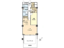 【神奈川県/逗子市小坪】逗子マリーナ厚生用建物 5号棟 間取り図