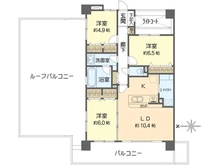 【神奈川県/横須賀市船越町】クリオ湘南田浦 弐番館 間取り図