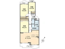 【神奈川県/横須賀市野比】ライブタウン湘南野比 7号棟 間取り図