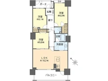 【神奈川県/横浜市金沢区能見台東】シティタワー横浜サウス 間取り図