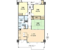 【神奈川県/横浜市金沢区柴町】グランマーレ横浜・八景島 センターコート 間取り図