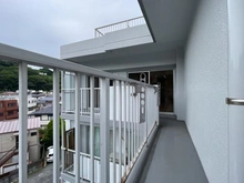 【神奈川県/横須賀市久里浜】マリンシティコスモ久里浜 バルコニー