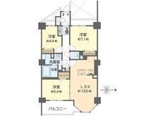 【神奈川県/横浜市磯子区杉田】日神パレステージ光陽台 間取り図