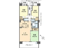 【神奈川県/横須賀市平成町】シー・パークス ザ・ウイングフォート 間取り図