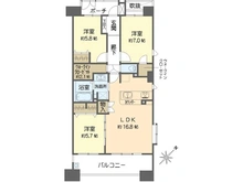 【神奈川県/横須賀市安浦町】ゲートスクエア　ザ・タワーハウス 間取り図