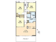 【神奈川県/横浜市港南区上大岡東】ランドシティ上大岡Luxe 間取り図