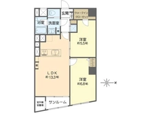 【神奈川県/横浜市磯子区田中】ハイツ洋光台 間取り図