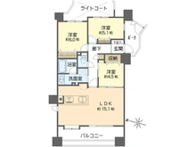 【神奈川県/横浜市磯子区磯子】クリオ磯子 弐番館 間取り図