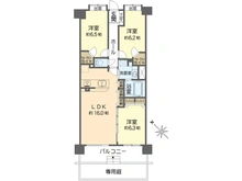 【神奈川県/横浜市金沢区西柴】ビクトリアヒルズ横濱サウス A棟 間取り図