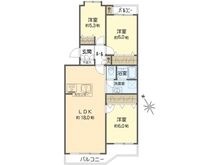【神奈川県/横浜市金沢区富岡東】とみおか住宅 2号棟 間取り図
