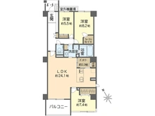 【神奈川県/三浦郡葉山町堀内】プリオール葉山の杜 間取り図