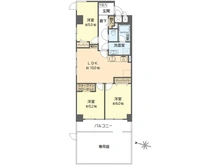 【神奈川県/横浜市港南区港南】シャルマンコーポ上大岡 第3 間取り図