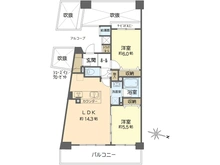 【神奈川県/横浜市金沢区六浦】D’レスティア金沢八景アクオ 間取り図