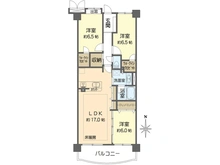 【神奈川県/横浜市金沢区西柴】ビクトリアヒルズ横濱サウス G棟 間取り図